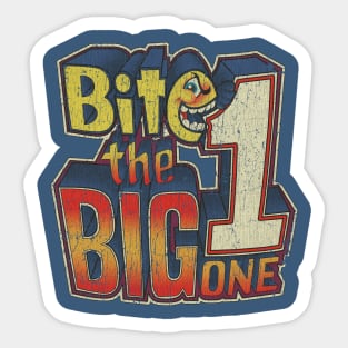 Bite The Big One 1984 Sticker